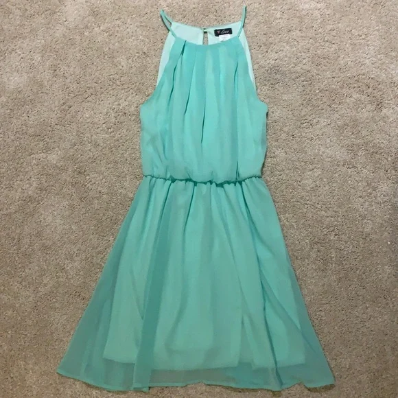 sachin and babi light blue dress Red Midi Dress - Red Backless Sundress - Drop Waist Midi Dress main image 1